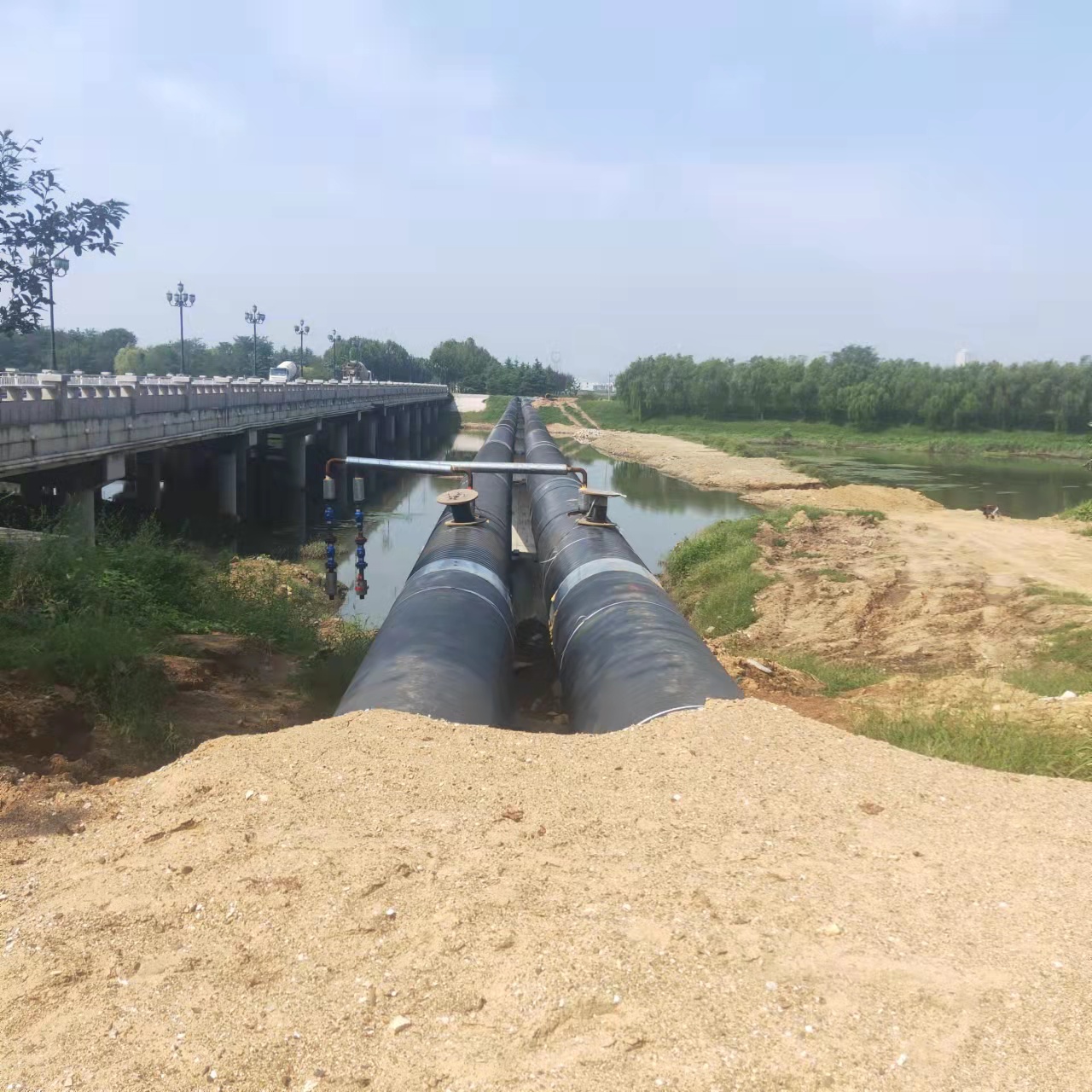 延安深水井管道输油管道清洗
